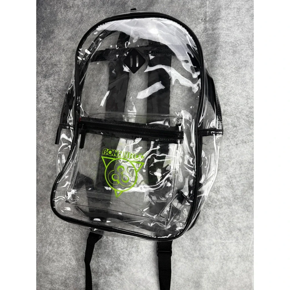 Bonaroo Music Festival Clear Plastic Backpack 2019 Merch Approved Unisex Bag